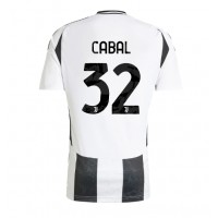 Dres Juventus Juan Cabal #32 Domaci 2024-25 Kratak Rukav